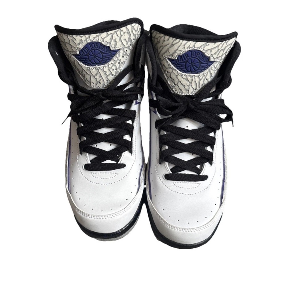 Nike Air Jordan 2 Retro Shoes Dark Concord 7 youth Sneakers perfect for gifting